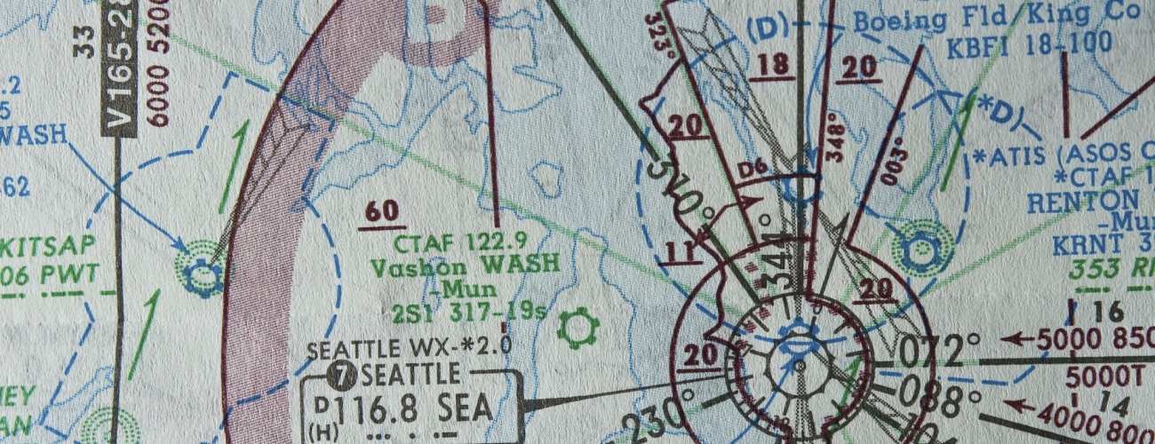grok-image-ab52af73-db30-483b-82be-a63ed86fc5e0 aeronautical chart depicting seattle and the puget sound area mailing labels
