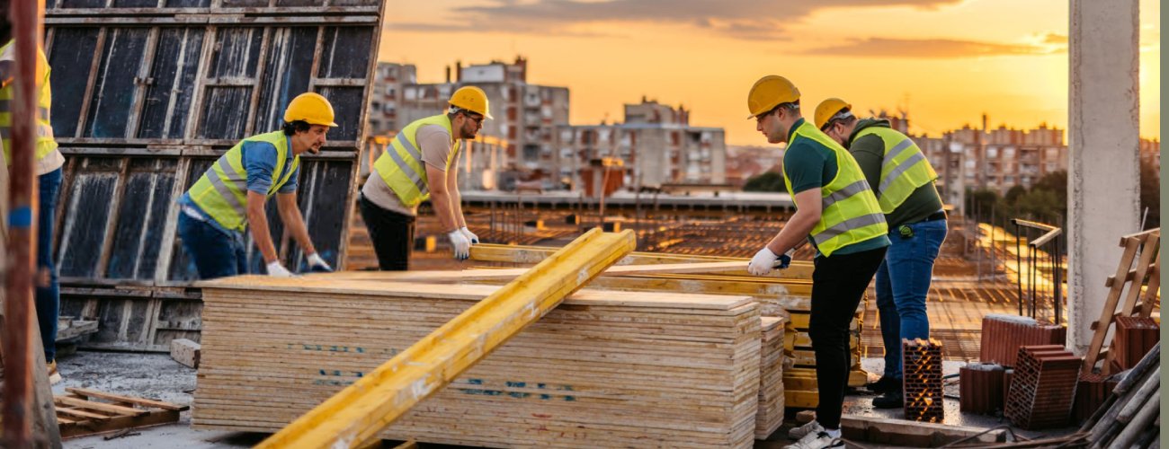 Land-Use and Pre-Construction Terms Every Developer Should Know - Construction workers working on a construction site (building exterior).Construction workers working on a construction site