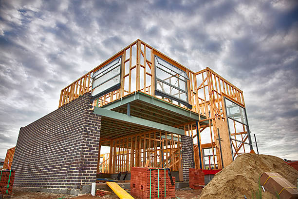 Home under construction 