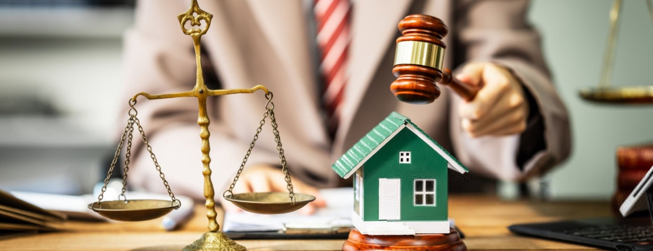 A young businesswoman is working at her desk, reviewing contracts and preparing for litigation, while also managing her responsibilities as a homeowner involved in renovation and real estate.