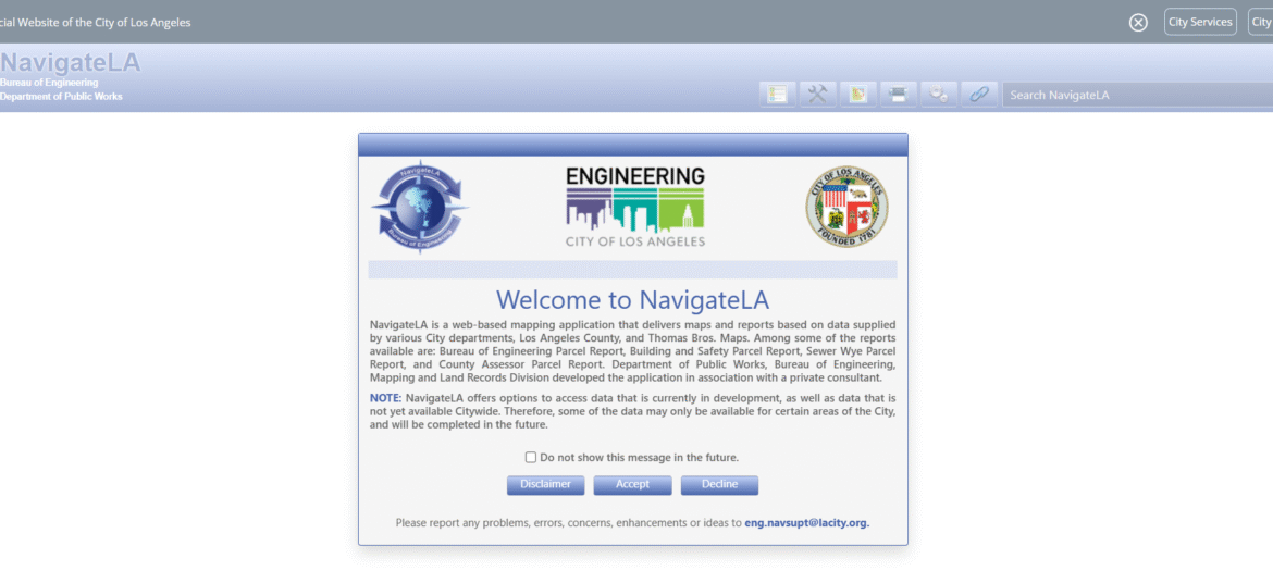 Check Zoning Restrictions Using NavigateLA