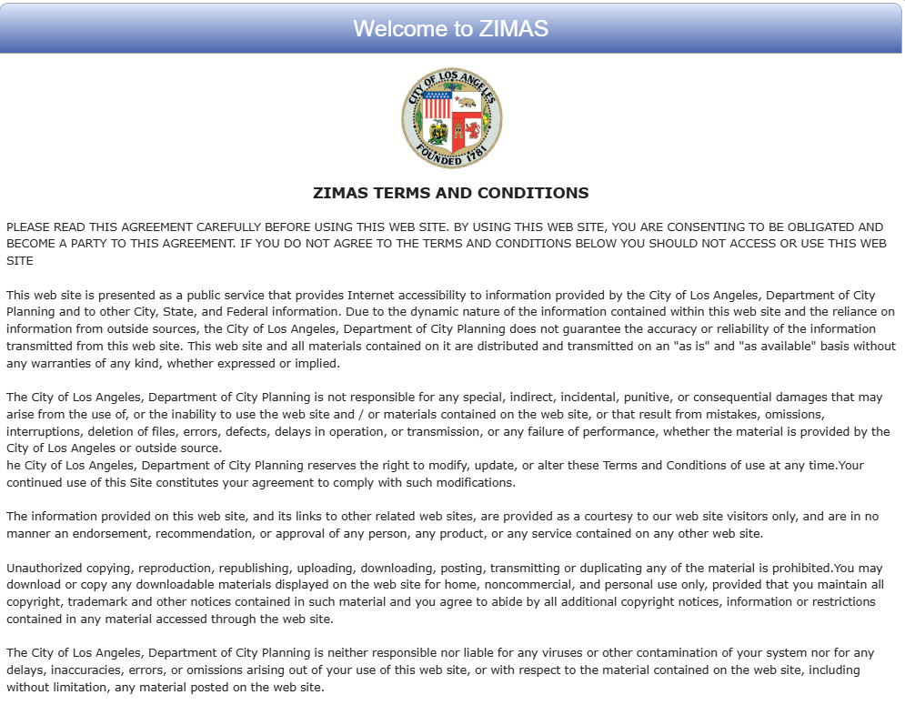 zimas mapping system los angeles