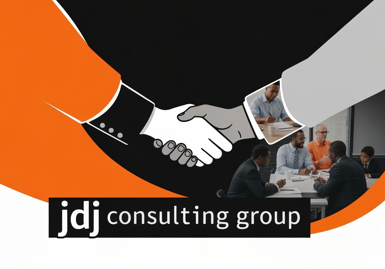 A handshake icon or a small community meeting graphic, representing collaboration and agreement. 