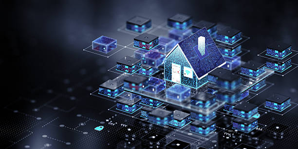 Smart home concepts. 3D render