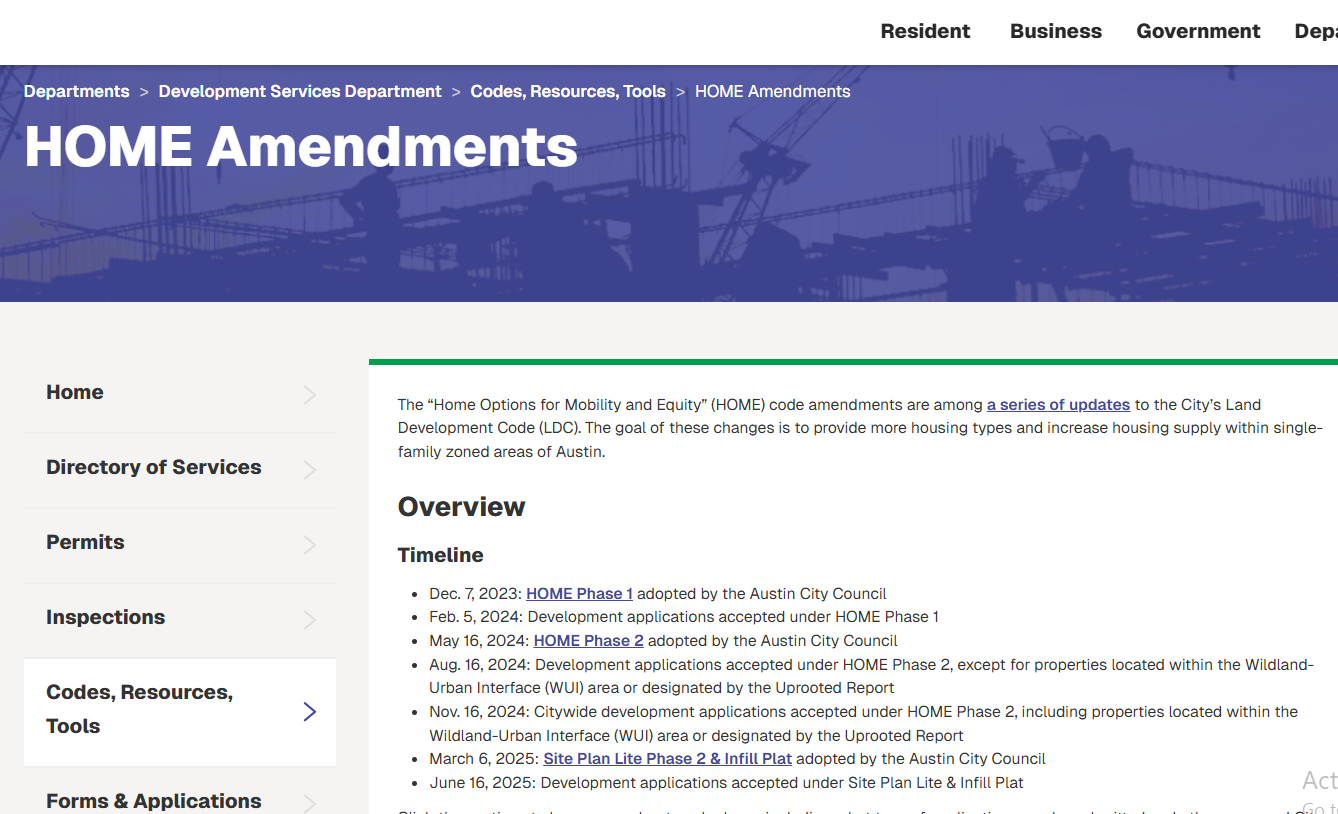 home amendments texas