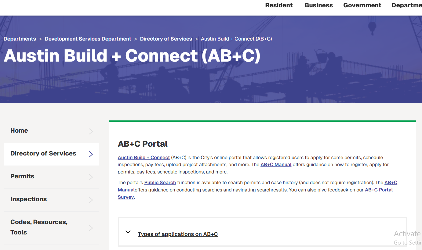 austin texas ab plus c 
