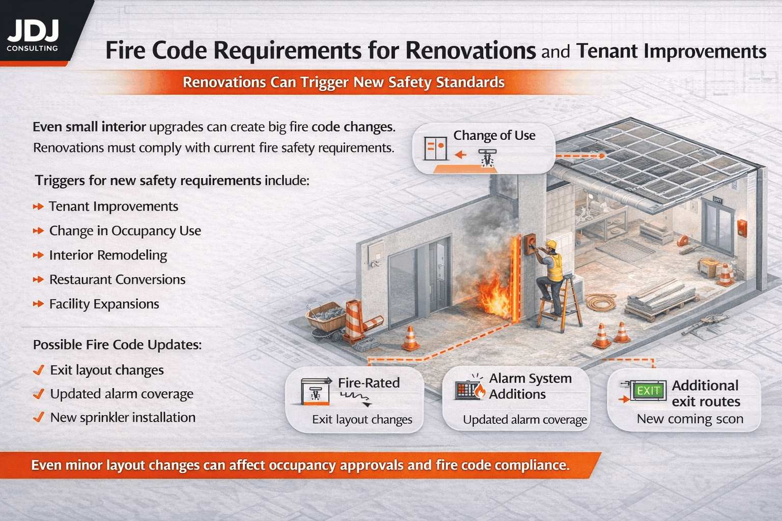 Fire Code Requirements for Renovations and Tenant Improvements