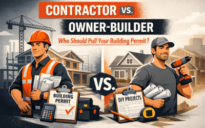 Pulling Permits: Owner-Builder vs Contractor  