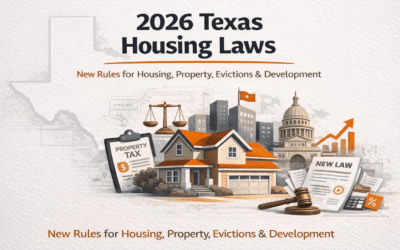 2026 Texas Housing Laws