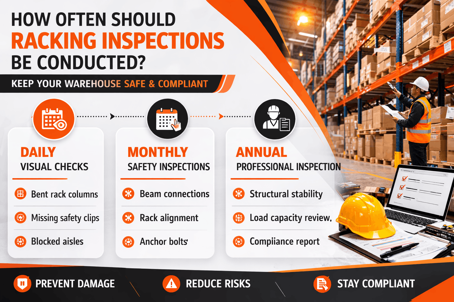 How Often Should Racking Inspections Be Conducted?