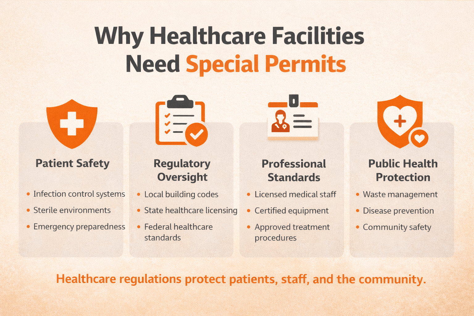 Why Healthcare Facilities Require Specialized Permits