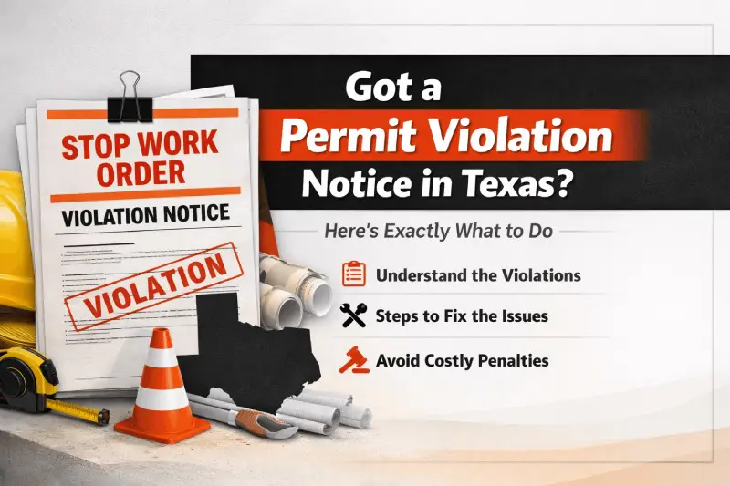 Got a Permit Violation Notice in Texas?
