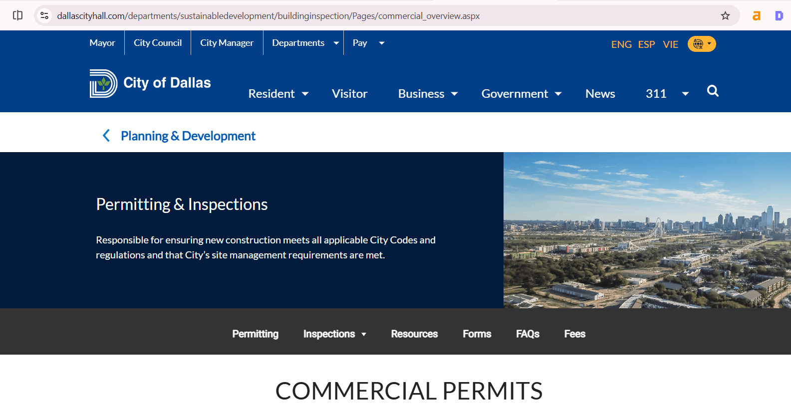 The Dallas Permit Process