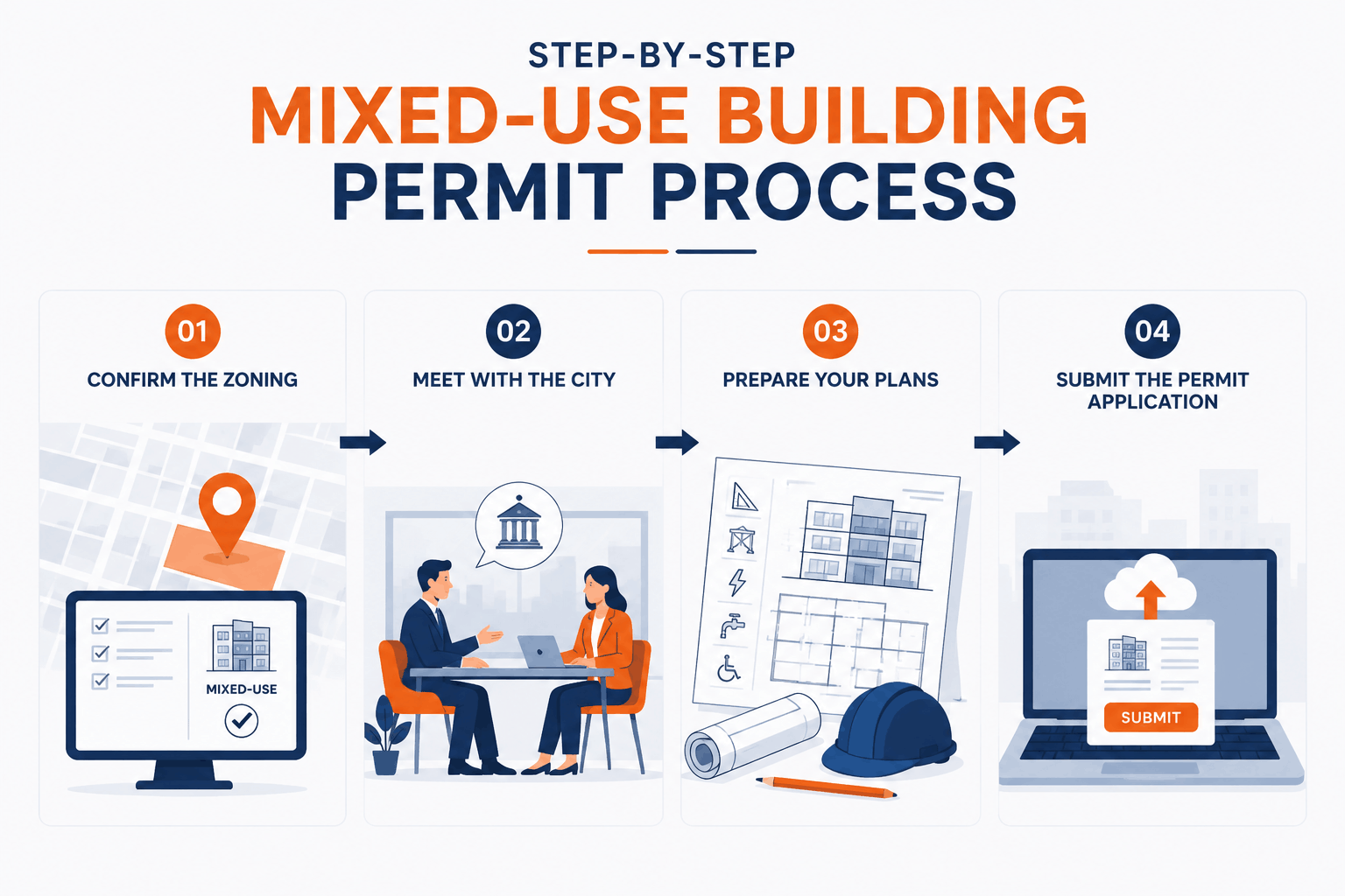 Step-by-Step Mixed-Use Building Permit Process 
