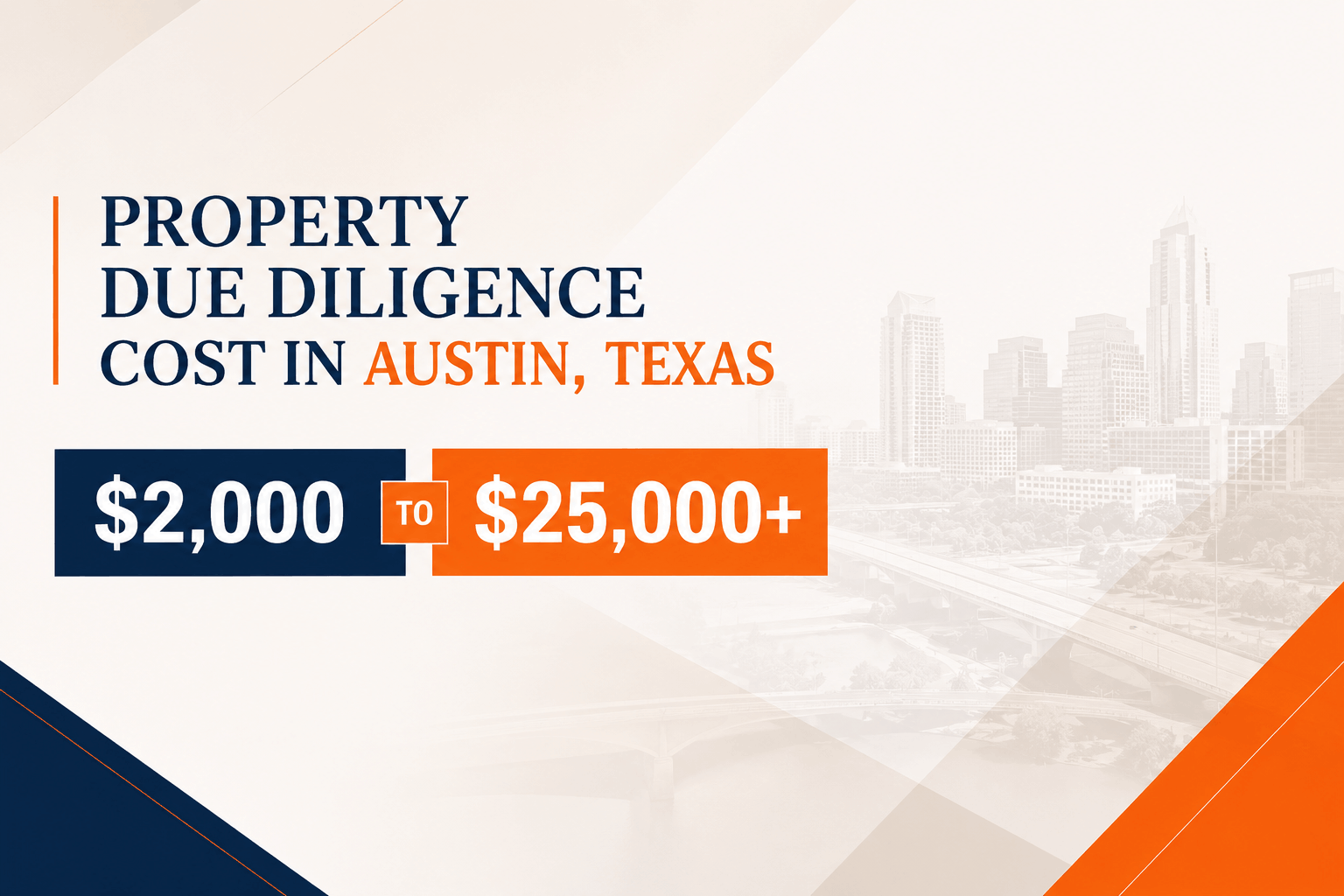 What Is the Cost of Due Diligence in Austin, TX?