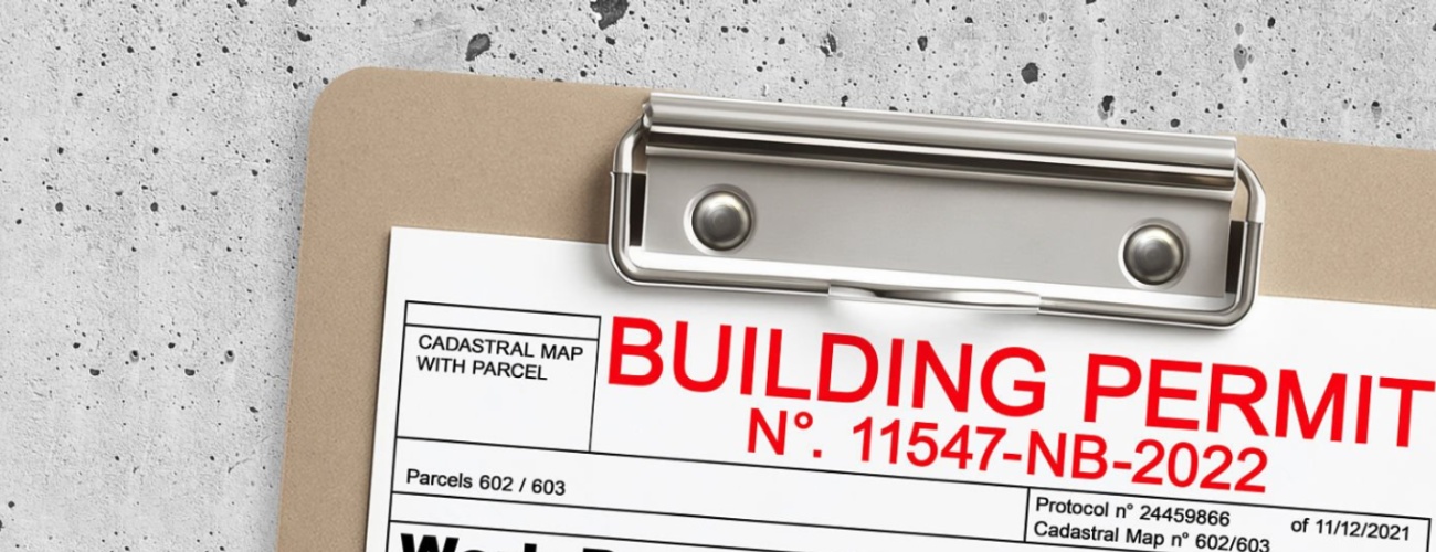 Permit about building activity and construction industry
