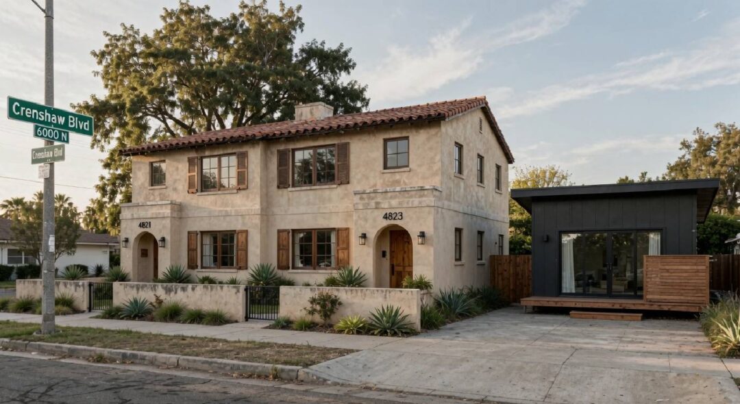 Crenshaw Boulevard Duplex