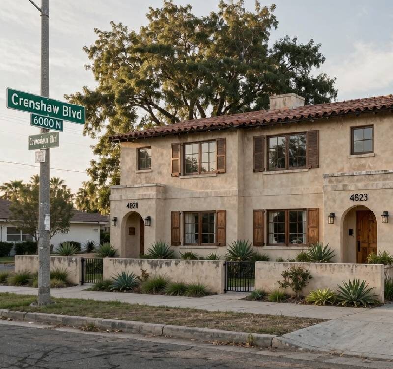 Crenshaw Boulevard Duplex