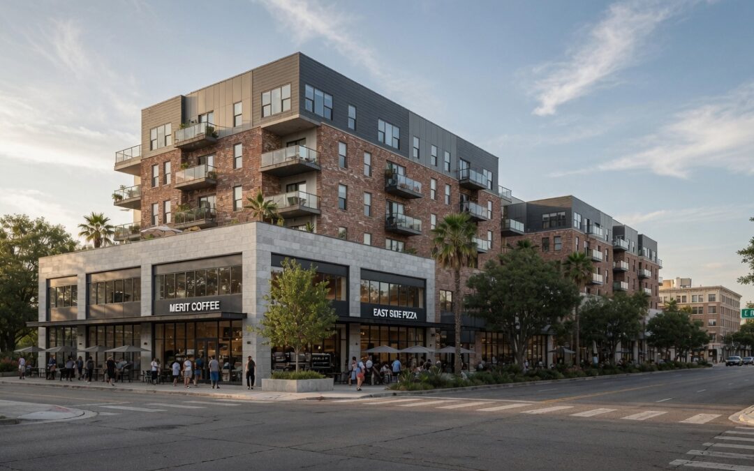 East Riverside Adds Density and Character Along Austin’s Riverside Corridor