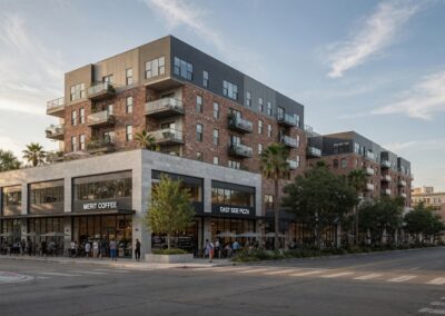 East Riverside Adds Density and Character Along Austin’s Riverside Corridor
