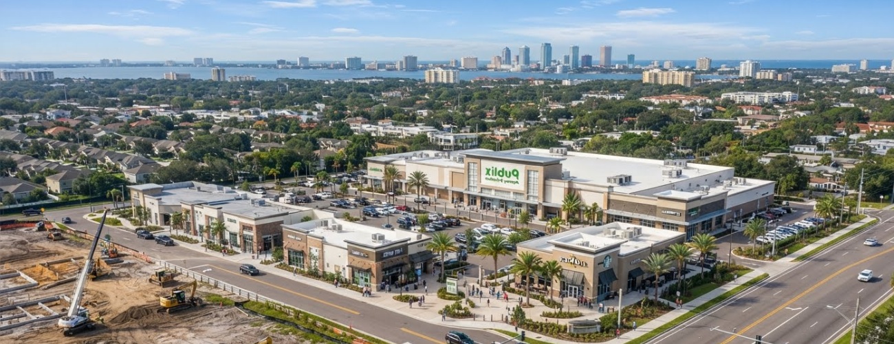Grocery-Anchored Retail in Tampa Bay: What Developers Need to Know About Entitlements and Permitting