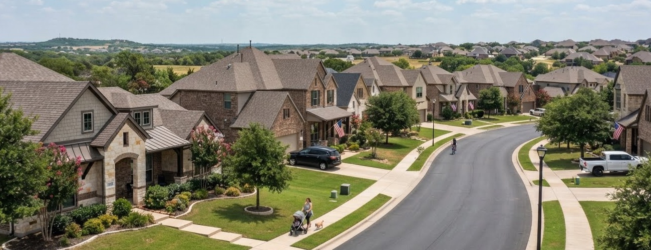 Fort Worth single-family development