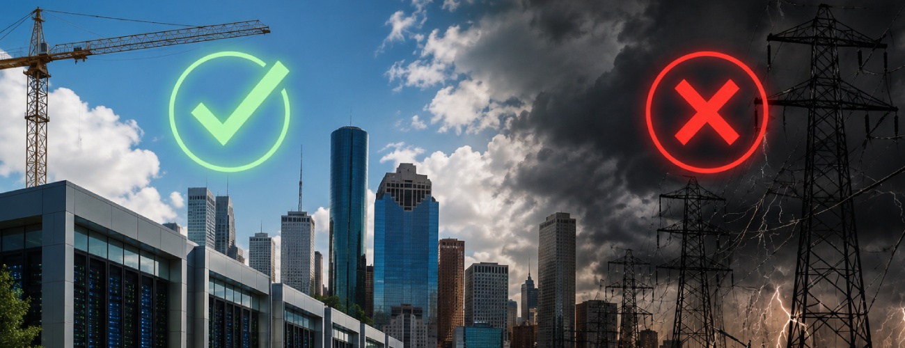 Houston Will Approve Your Data Center in Weeks. The Power Grid Won't
