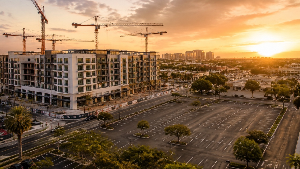 The Last Empty Parking Lot in Orange County