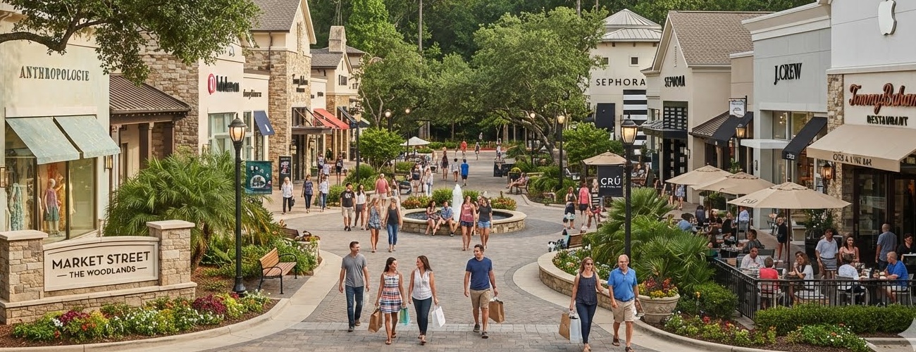 The Woodlands retail development