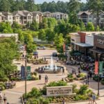 Amenity-driven mixed-use development The Woodlands