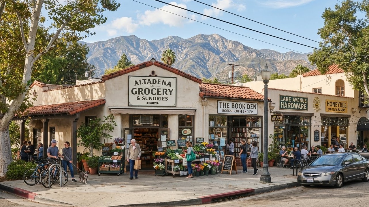 Neighborhood-serving retail Altadena