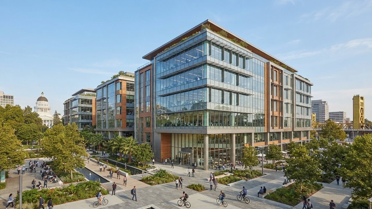 public-sector office development Sacramento