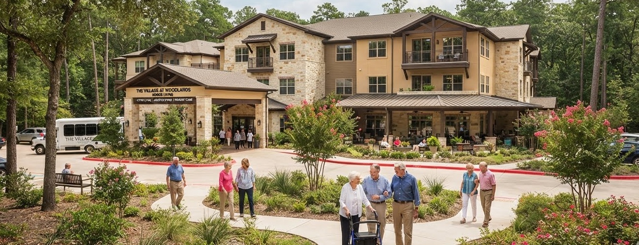 Senior housing development The Woodlands TX